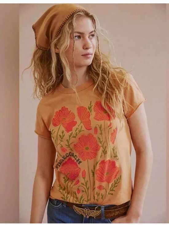 Free People Tops - NWOT Free People X Stagecoach tee Medium 100% Organic Cotton